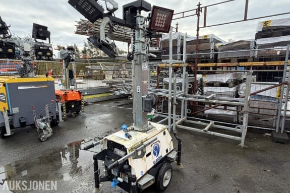 2018 Generac Link Tower LINKT3 Lysmast - 4x185W LED - 6,7 m - Rep.objekt