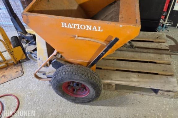 Rational Mt 200 Strøvogn/ sandspreder til bil/atv