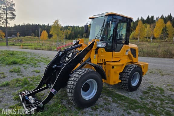 2026 Powertrack L45 hjullaster 2500 kg løftekapasitet ny gått 0,7 timer