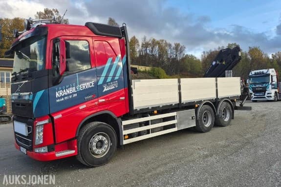 2022 Volvo FH500 6X4 Kranbil - HMF 1420 - SOM NY! - 8400KM