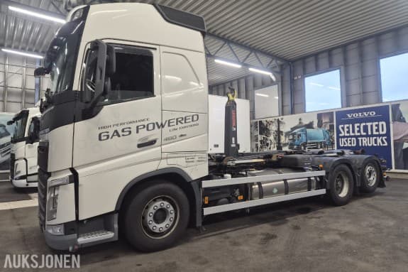 2019 Volvo FH 460 6x2 LNG krokløft, ADR, VEB+, retarder, Multilift