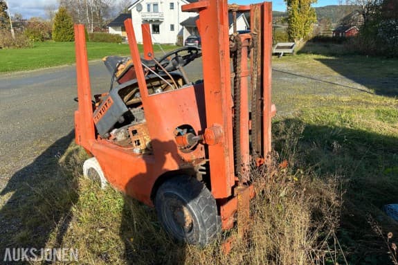 Toyota Gaffeltruck, gass, rep.objekt