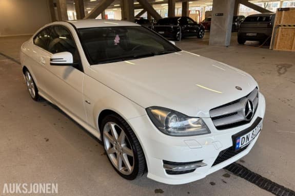 2012 Mercedes-Benz C180 coupe 1.8 156hk AMG PAKKE/AUTOMAT/NY EU/NY reg.kjede / ny service