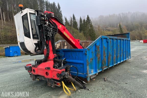 2015 Krokkasse med Palfinger Epsilon M110L97 tømmerkran