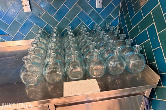 36 stk Glassflasker