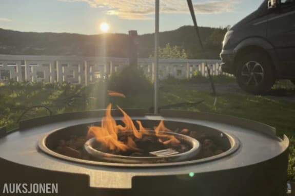 Living Flame Peisbord 5 stk Enjoy Camp