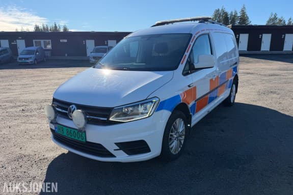 2020 mod. Volkswagen Caddy 150 hk. 4 motion. *Står i Elverum* Fjern styrt Webasto. 232692 km.