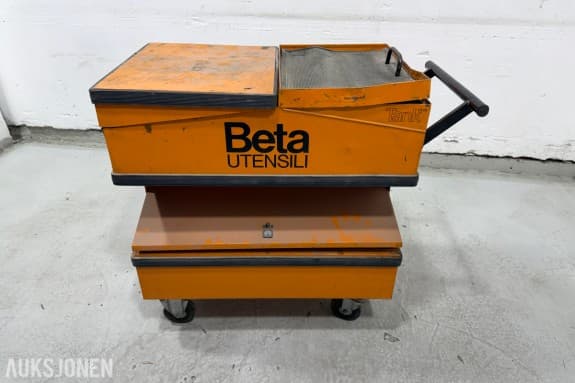 Beta Utensili Tank verktøyvogn med håndverktøy