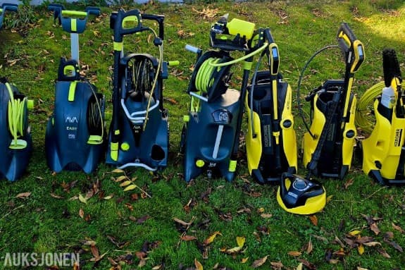 Stor pakke med høytrykksspylere (Kärcher, Ava med fler) Karcher k7, k5,k4 Ava p50, p55, p60 v4 evolution, p70