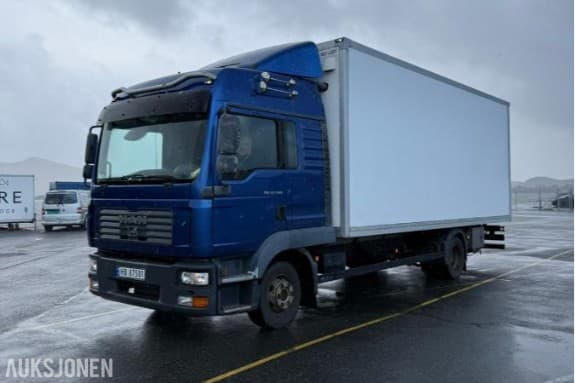 2007 MAN TGL 12.240 lastebil - BAKLØFT, WEBASTO, AUTOMAT , 2 SENGER eu ok 09.2027