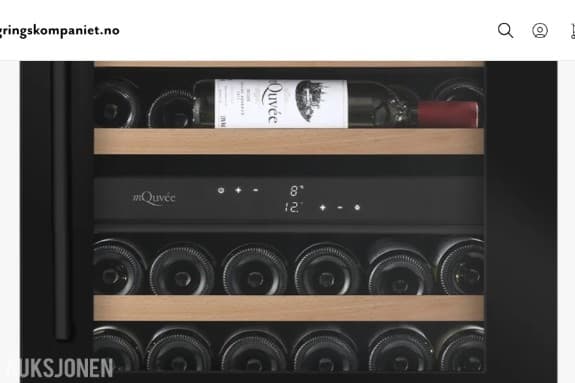 Pevino Noble vinkjøleskap - 41 flasker