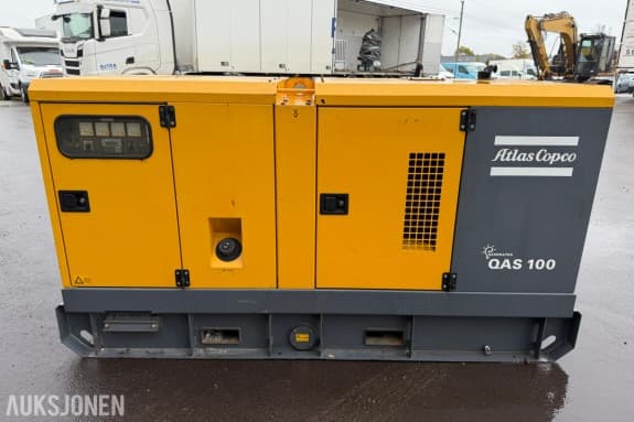 2009 Atlas Copco QAS 100 dieselgenerator 100 kVA