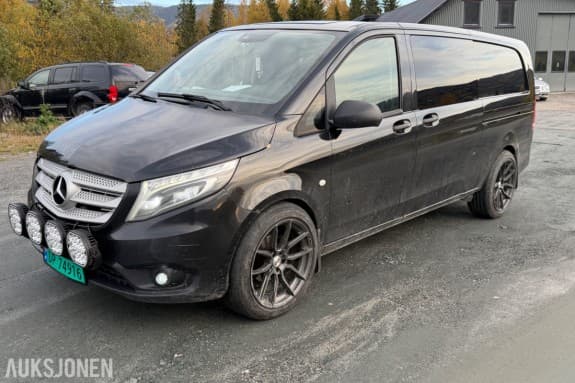 2015 MERCEDES-BENZ VITO 116 CDI A3 AUTOMAT HFESTE KAMERA INNREDNING