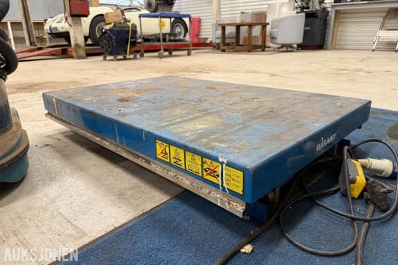elektrisk hydraulisk løftebord 1000 kg - ingen minstepris