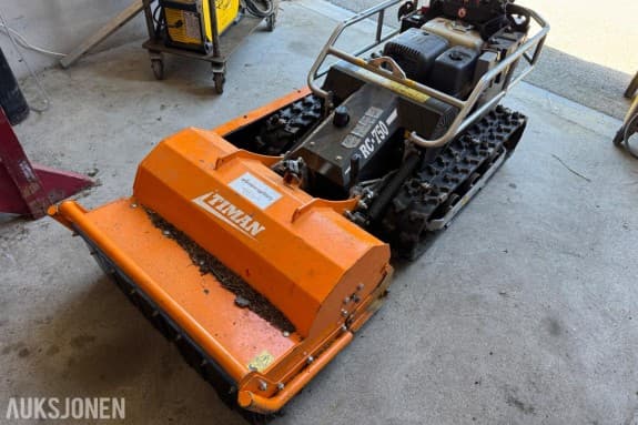 2013 Timan RC-750 fjernstyrt beltegående beitepusser / 90 timer