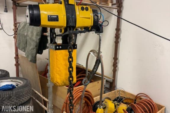 Luftdrevet kjettingtalje 3tonn Endo EHL-3TS