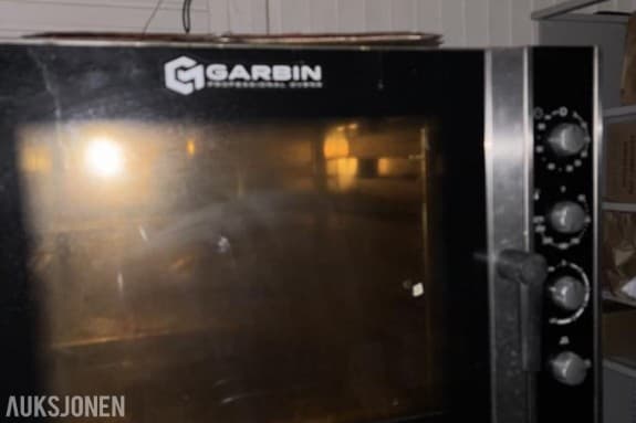 2013 Garbin Bake-off ovn og heveskap 94P / 6M