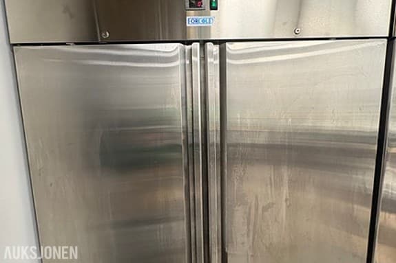2024 Forcold fryseskap M-GN1410BT-FC, 2 dører, rustfritt stål
