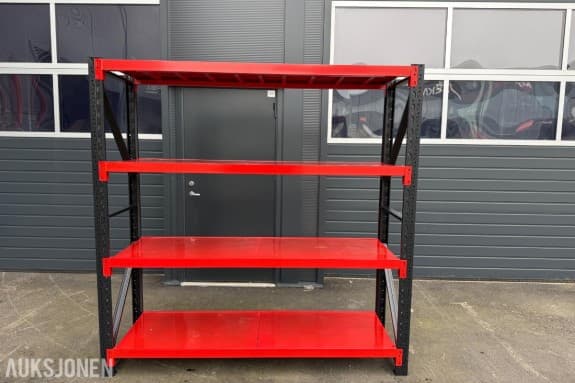 10 stk nye hyllereoler 2000x600x2000