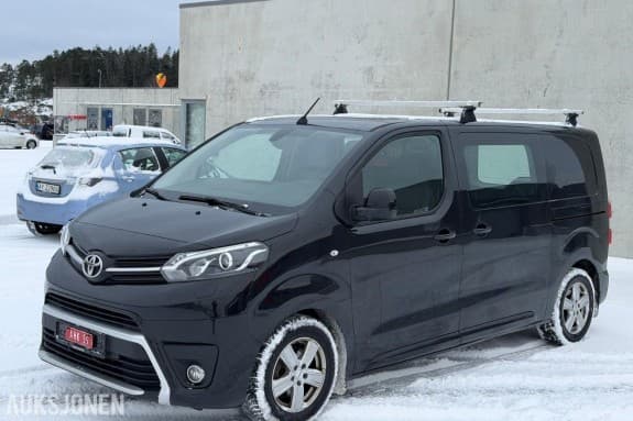 2018 TOYOTA PROACE 2.0D 177HK AUTOMAT HENGERFESTE