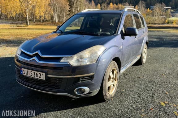 2007 Citroen C-Crosser 2.2 Diesel 156hk 4X4 Hengerfeste, Skinnseter EU OK til 03.2027