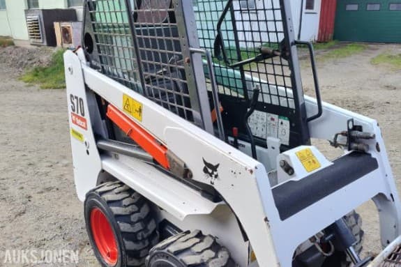 2017 Bobcat S70, 1300 timer, Finansiering mulig