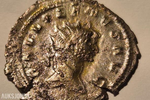 Romersk sølvmynt Ca 1700 år gammel