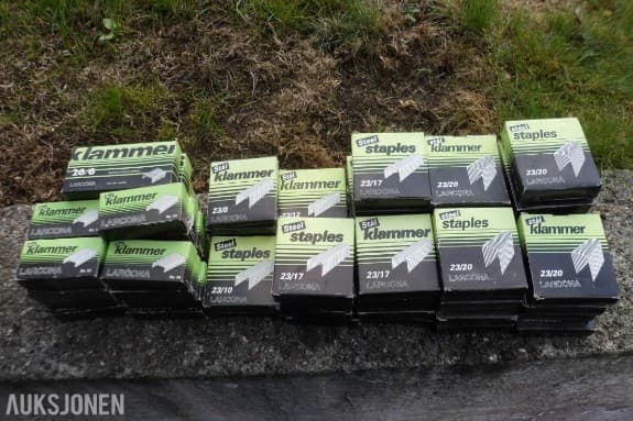 63 pakker stifter