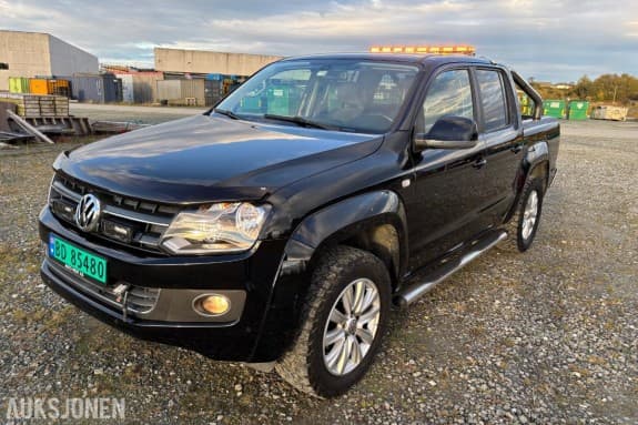 2014 Volkswagen Amarok Brøyterigget 2.0 TDI 180HK 4x4 - Brøyteplate - Strøkasse - Brøyteskjær