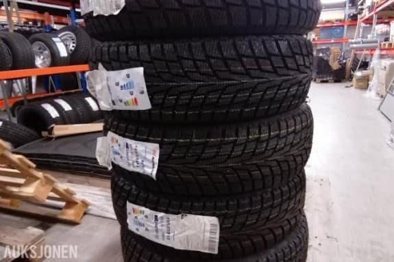 5 stk Helt nye Nankang Ice Activa 195/65R15 95Q xl piggfrie vinterdekk M+S