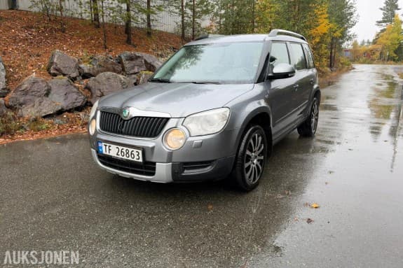 2012 Skoda Yeti 2.0 140hk 4X4 AUTOMAT HENGERFESTE NAVI EU OK 03.2028