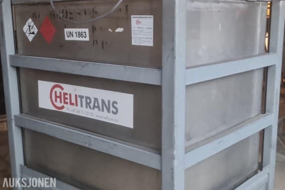 Transporttank for JET A-1 flydrivstoff