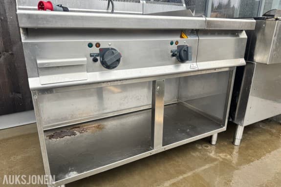 Berto`s 9,6 kW flatgrill stekeplate 400 Volt