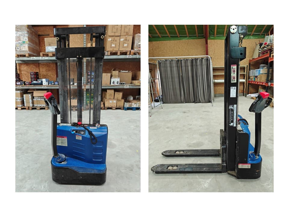 EP Equipment electrical stacker model ES10-10ES