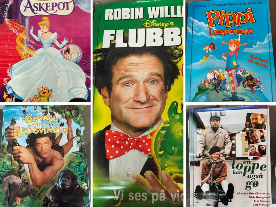 Stor samling filmplakater fra tidligere videobutik, DEL 2 - 26452