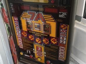 German Slot Machine with Coin Insert
