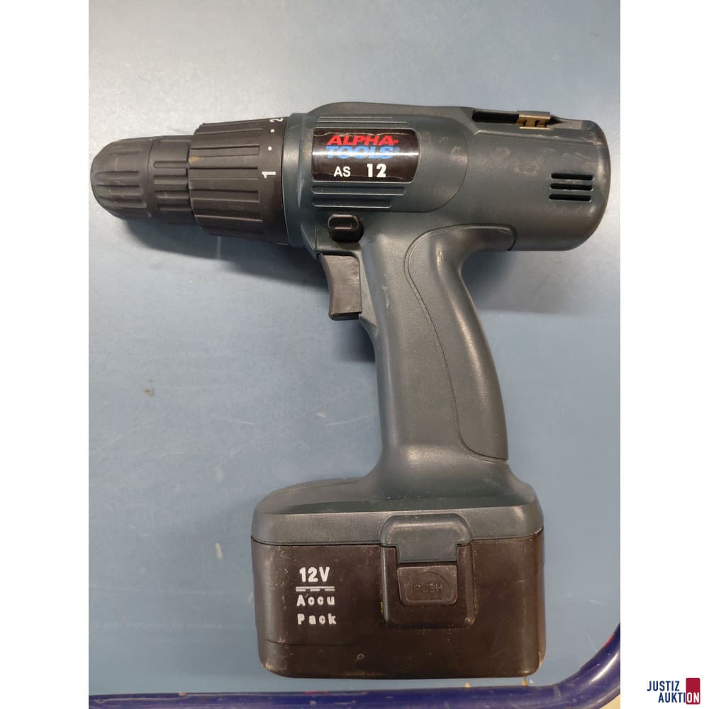 Battery drill ALPHA TOOLS AS 12