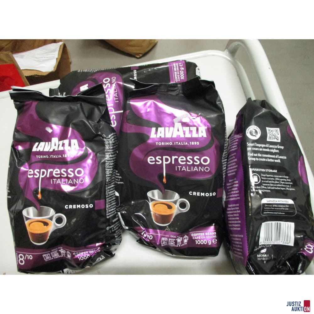 Lavazza coffee beans 4 packages