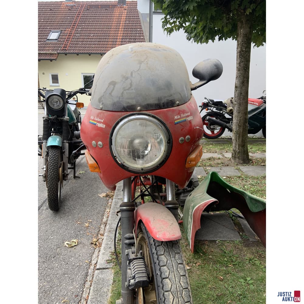 Ducati motorcycle incomplete