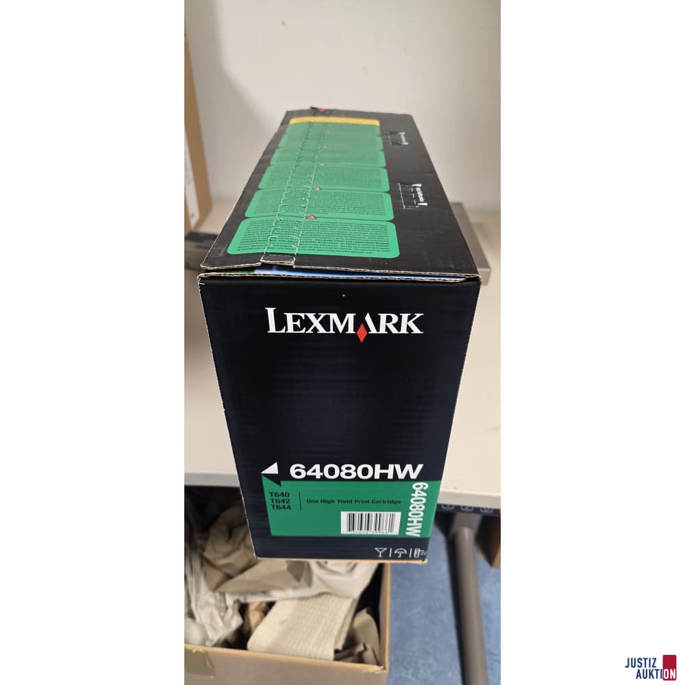 Toner 64080HW Black for Lexmark