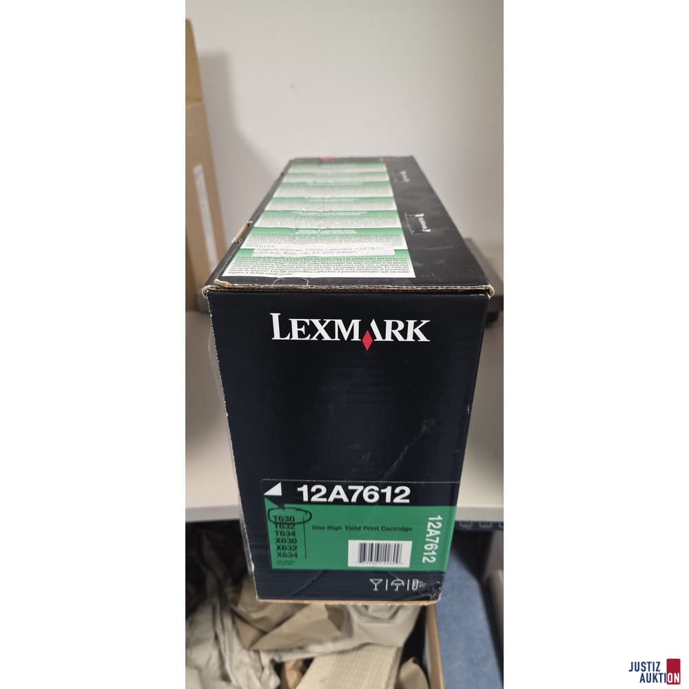 Toner 12A7612 Black for Lexmark