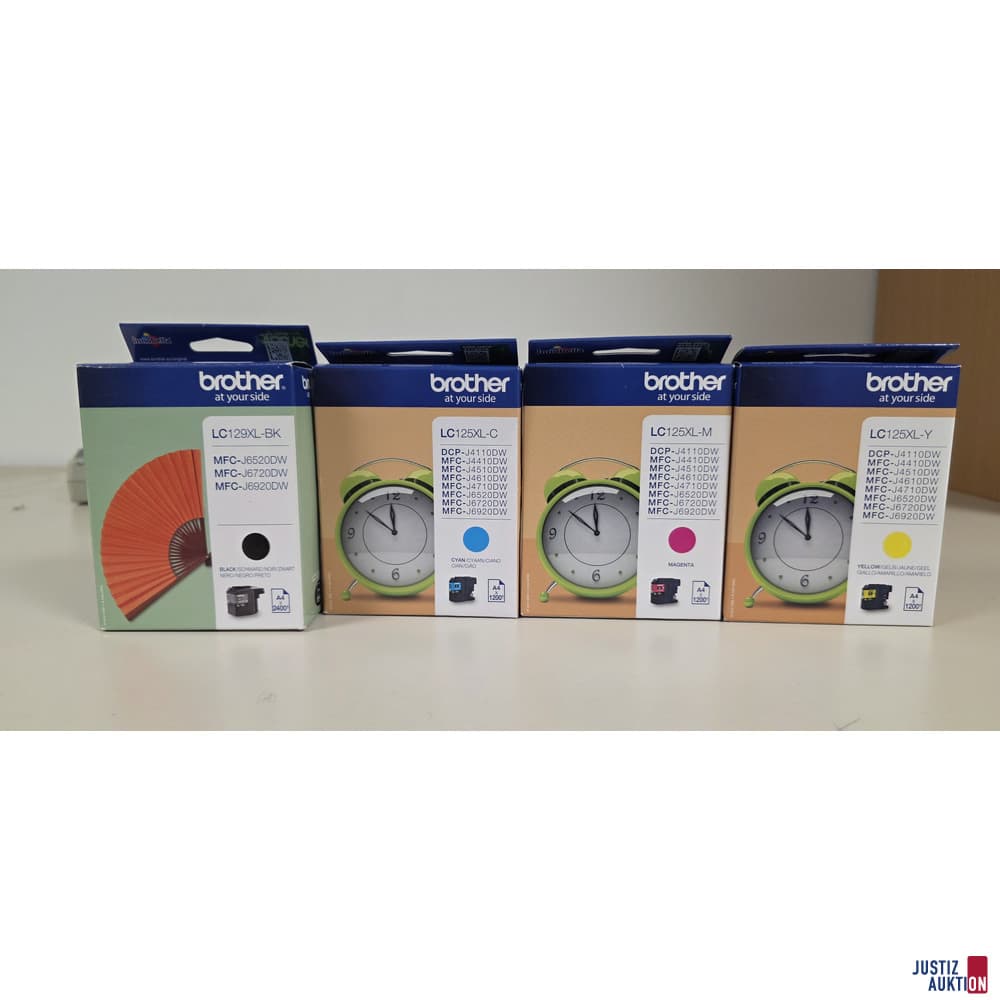 Ink cartridges LC125XL for Brother