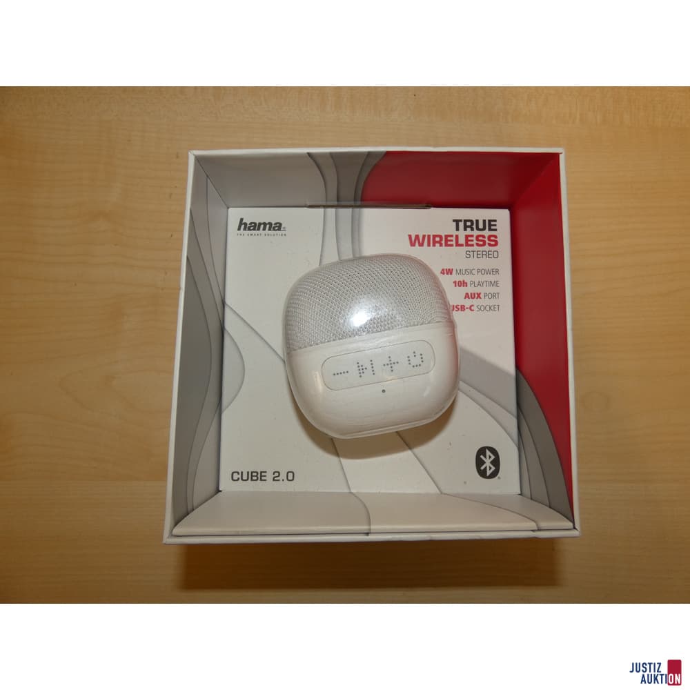 a portable Bluetooth speaker hama