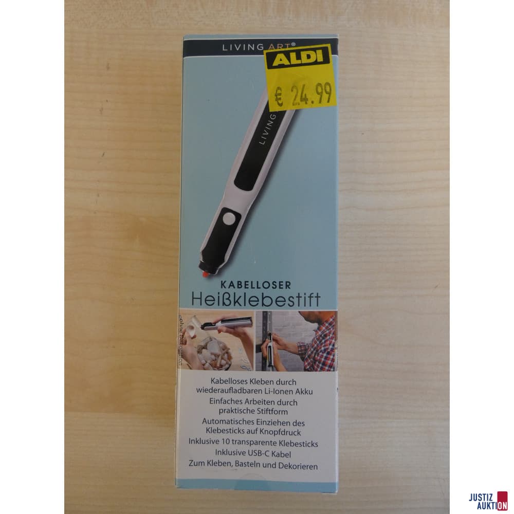 a wireless hot glue pen