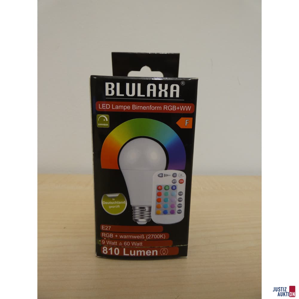 a Blulaxa LED lamp