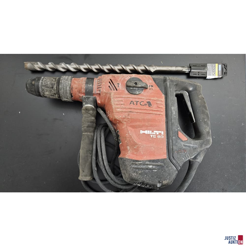 HILTI Rotary Hammer with accessories