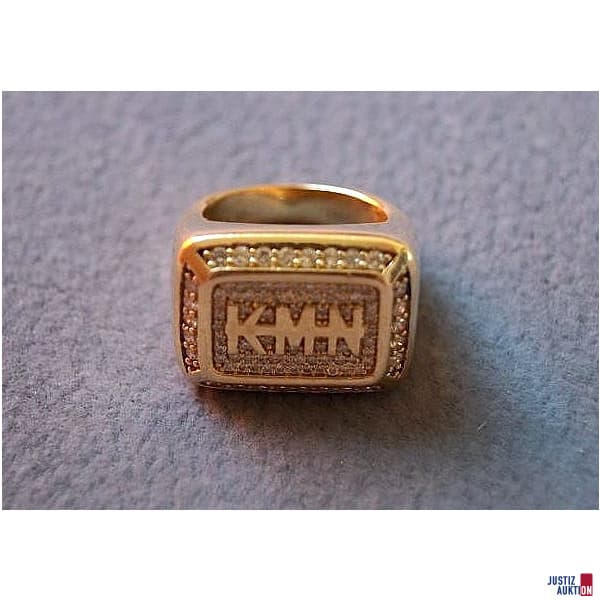 Ring emblem "KMN"