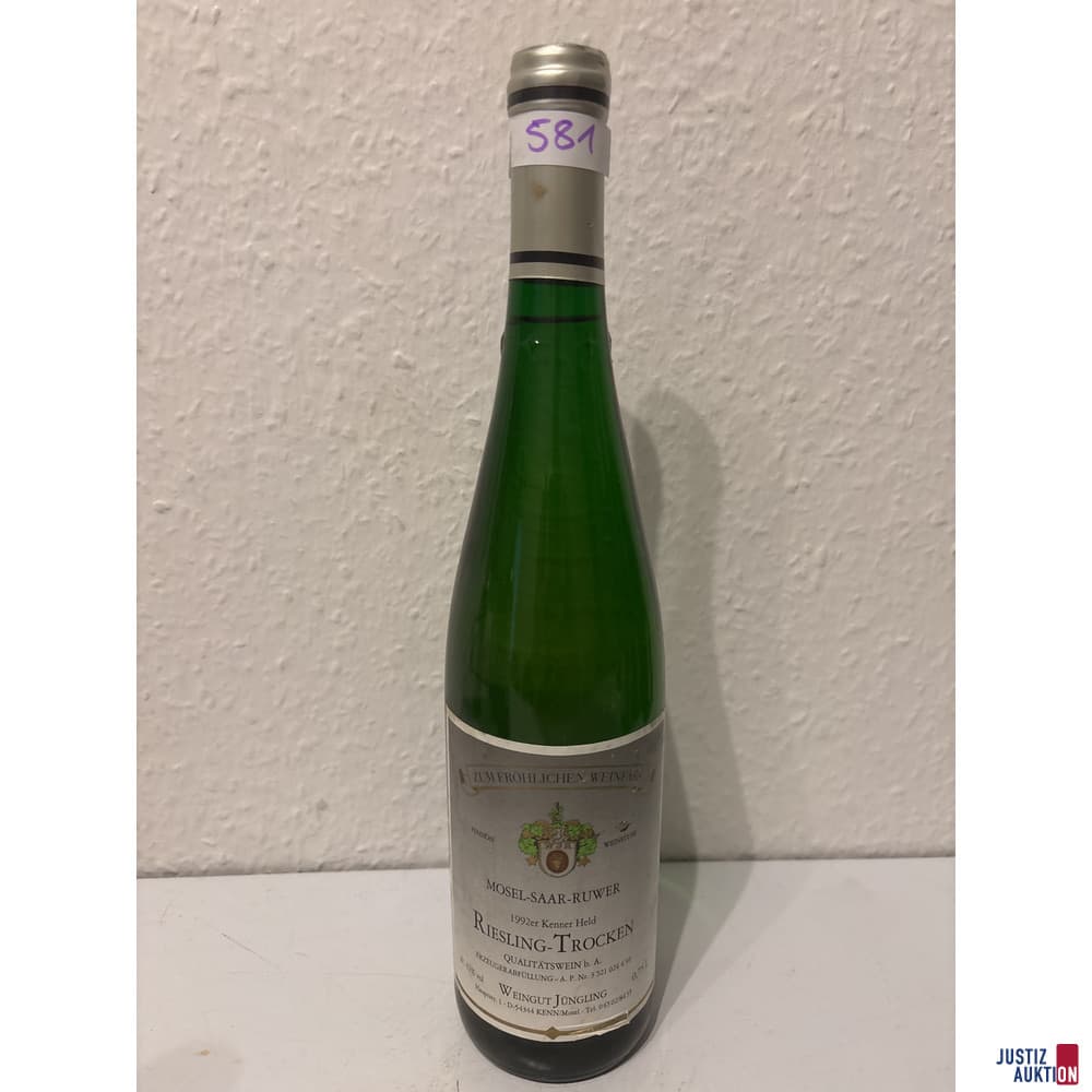 Kenner Held Riesling Dry Quality Wine Weingut Jün