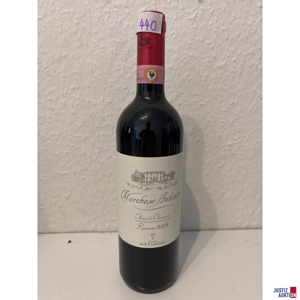 Antinori Tenuta Tignanello Chianti Classico Wine Bottle