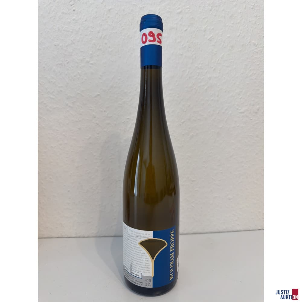 Wolfram Proppe Saale Unstrut Bacchus Dry
